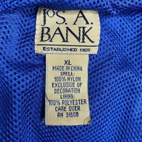 JoS. A. Bank Blue Mesh Lined Swim Trunks XL - Picture 7 of 10